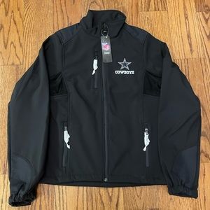 NFL Shop Men’s Dallas Cowboys Dunbrooke Zip-up Jacket, Small, New, Team Apparel!